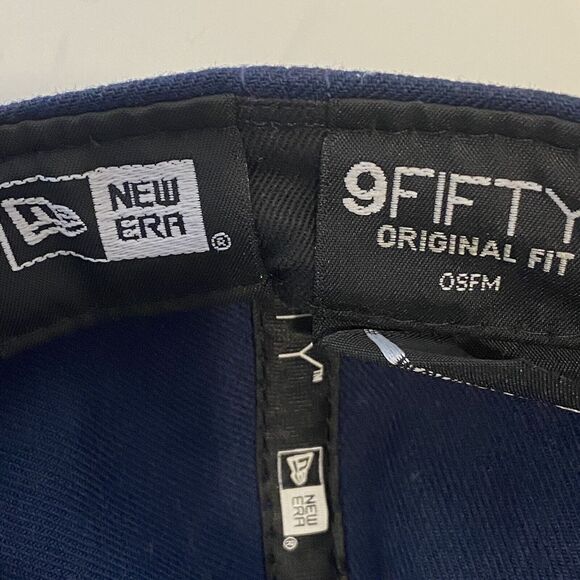 New Era NFL New England Patriots Snapback Hat Cap Old Logo Retro - Picture 6 of 6